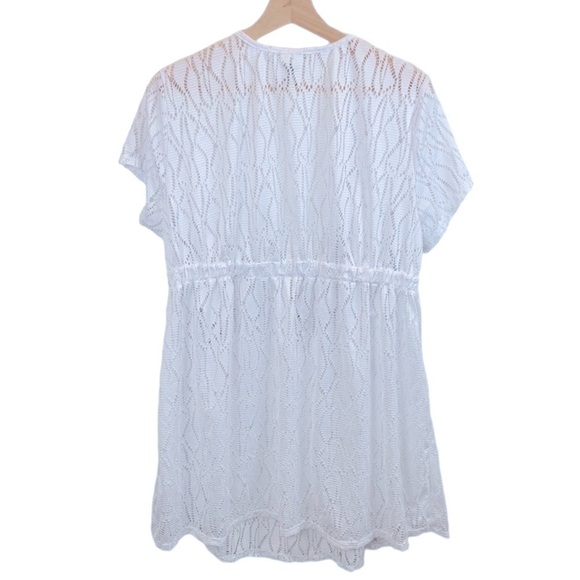 Catalina NWT Swim Beach Coverup Arctic White Ladies' size 2X (18-20) - Picture 2 of 7